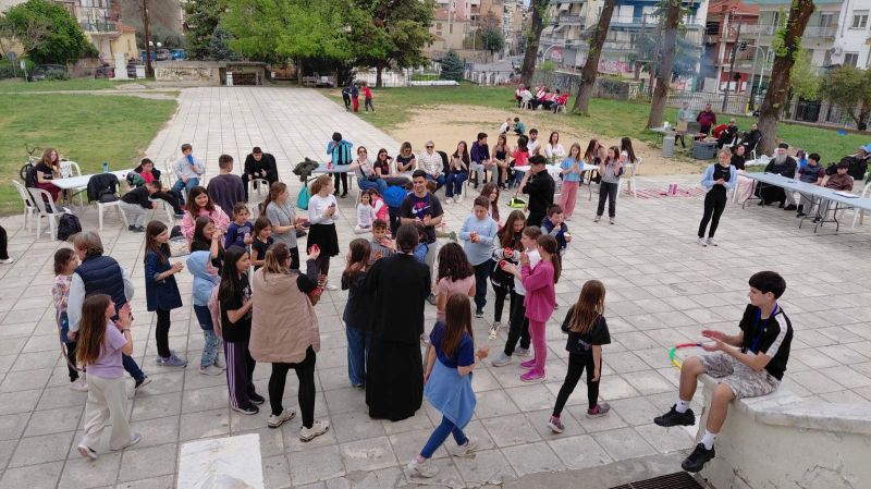 Η 4ήμερη Πασχαλινή Κατασκήνωση στην πόλη της Ιεράς Μητροπόλεως Δράμας